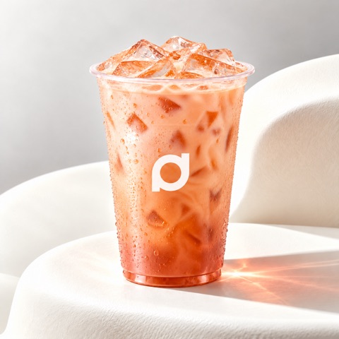 Peach Tea Latte