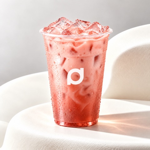 Strawberry Tea Latte